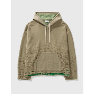 John Elliott Shark x Kelly Reverse Burn-Out Hoodie Sz 3 / L